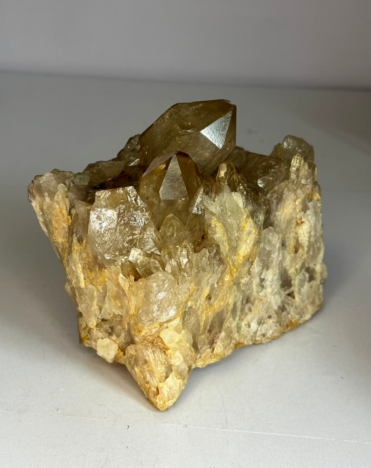 XL Kundalini Citrine Cluster