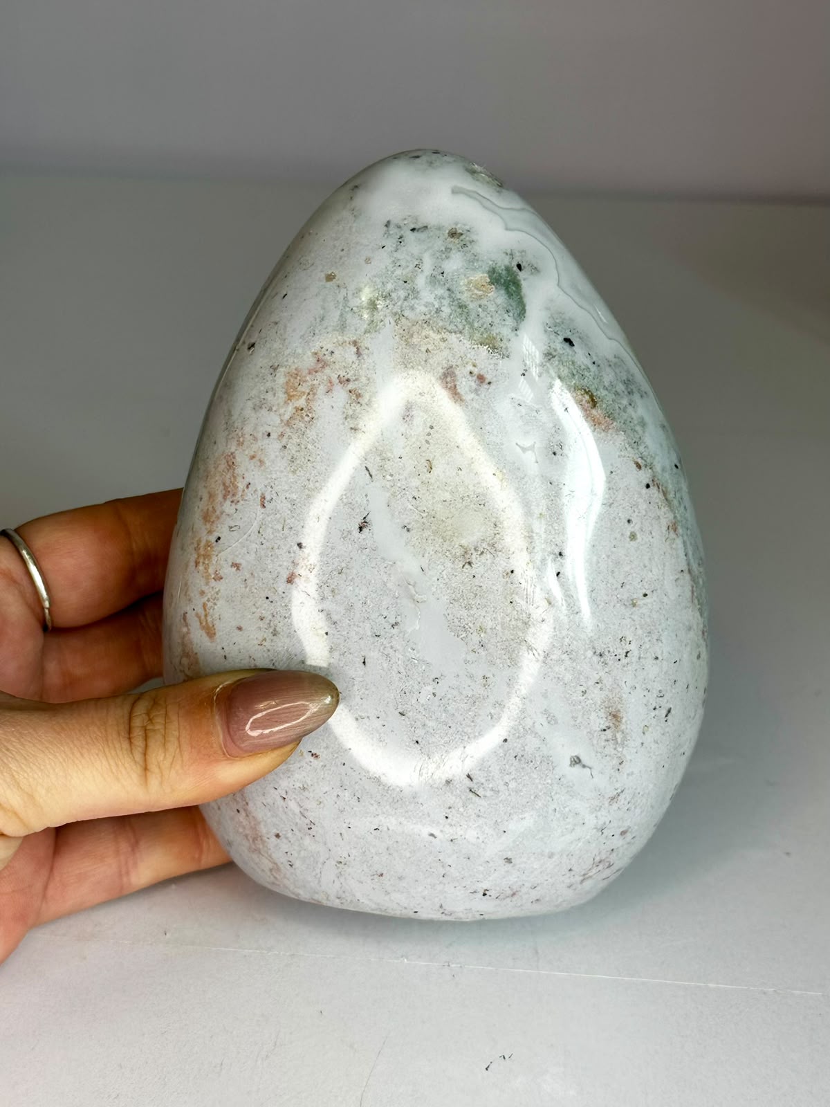 Pastel Ocean Jasper Freeform