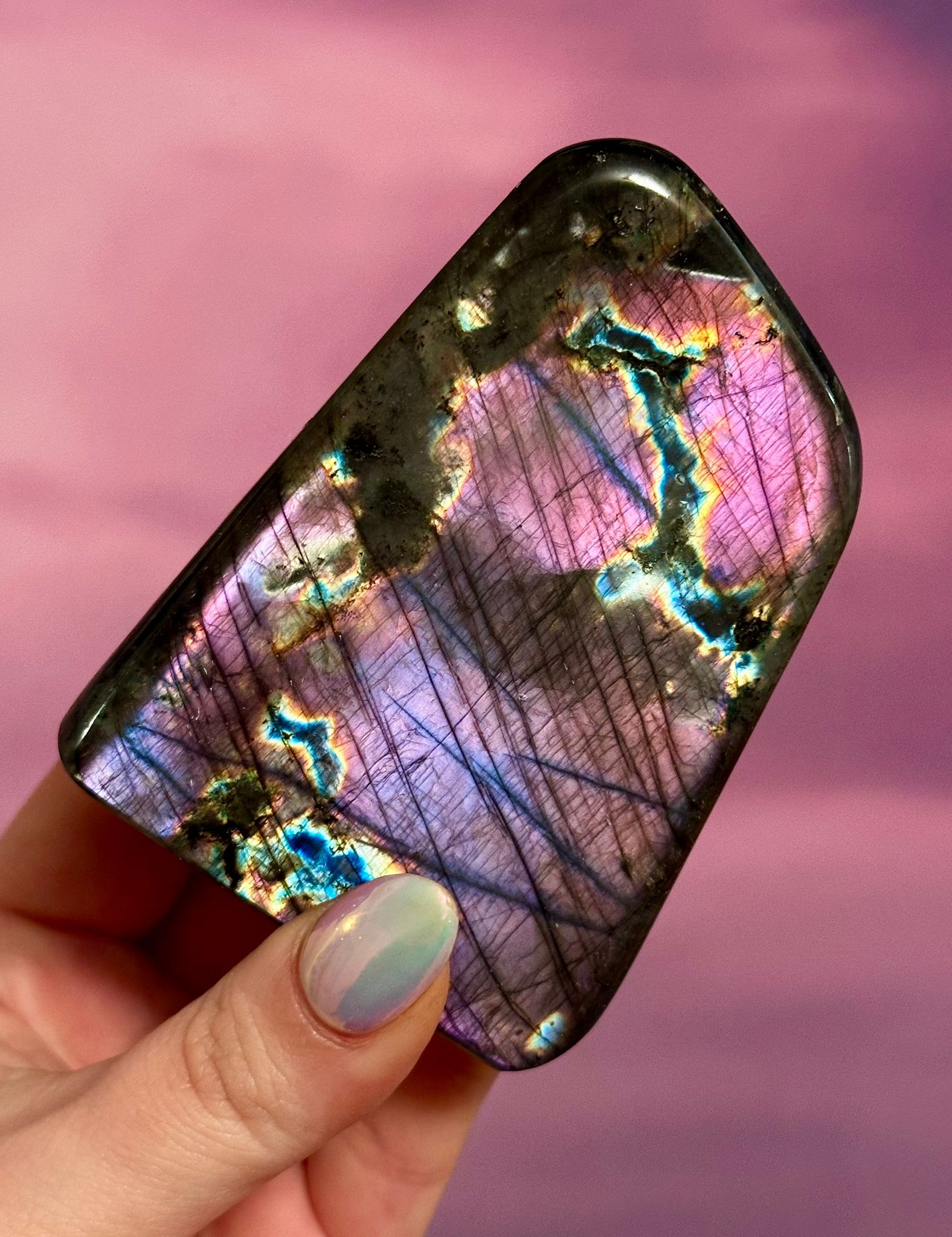 Veil of Aurora Labradorite — Velaryn