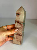 Large Pink Picture Jasper Tower