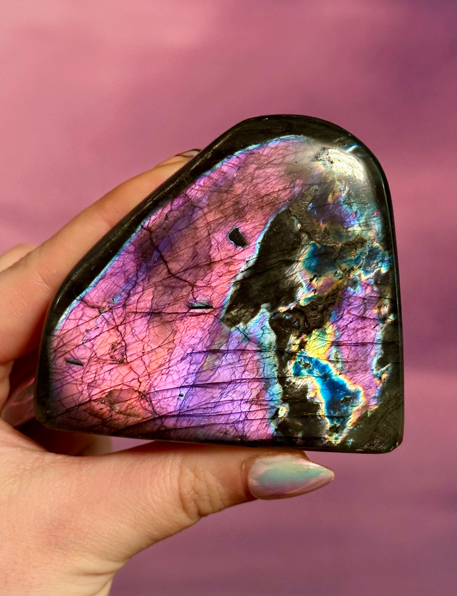 Veil of Aurora Labradorite — Astraelyth