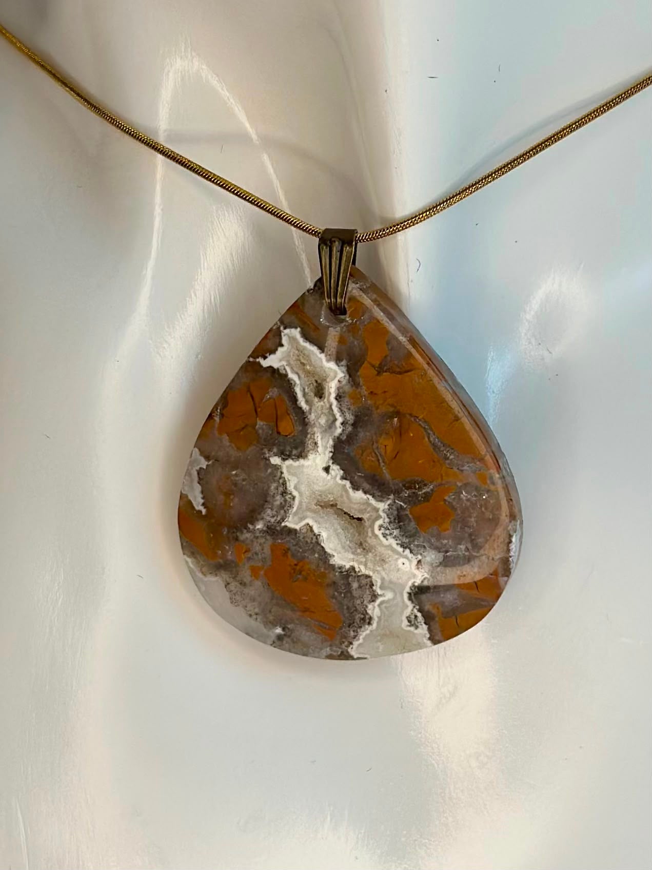 Indonesian Brecciated Jasper Pendants- Choose Your Own