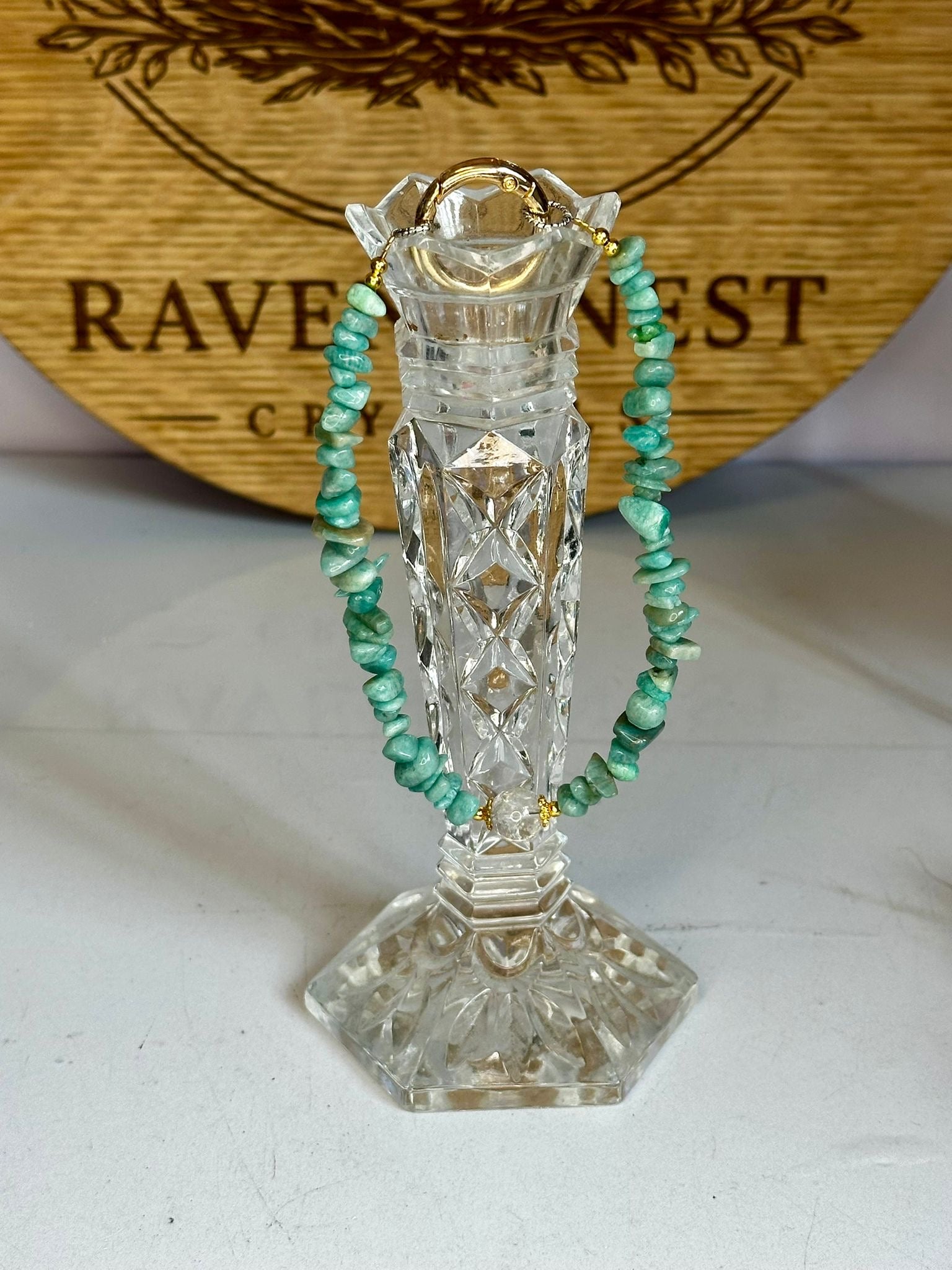 Crystal Chip Bead Phone, Bag & Key Charm
