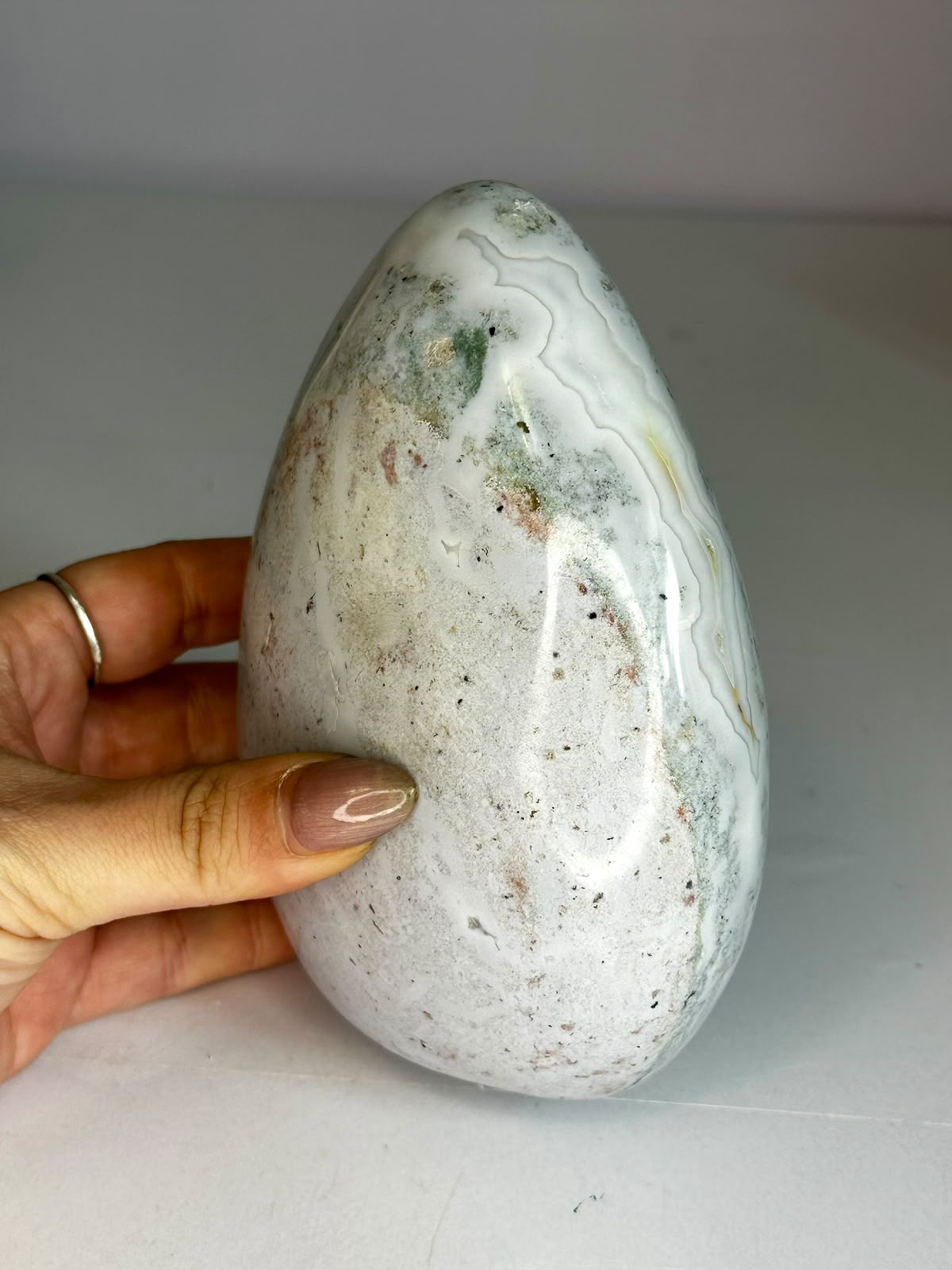 Pastel Ocean Jasper Freeform