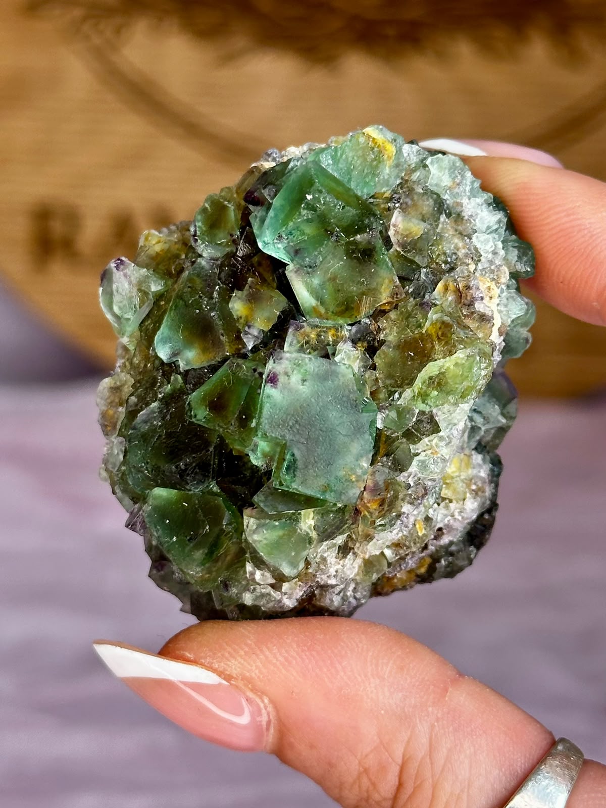 Okorusu Mint Green Fluorite
