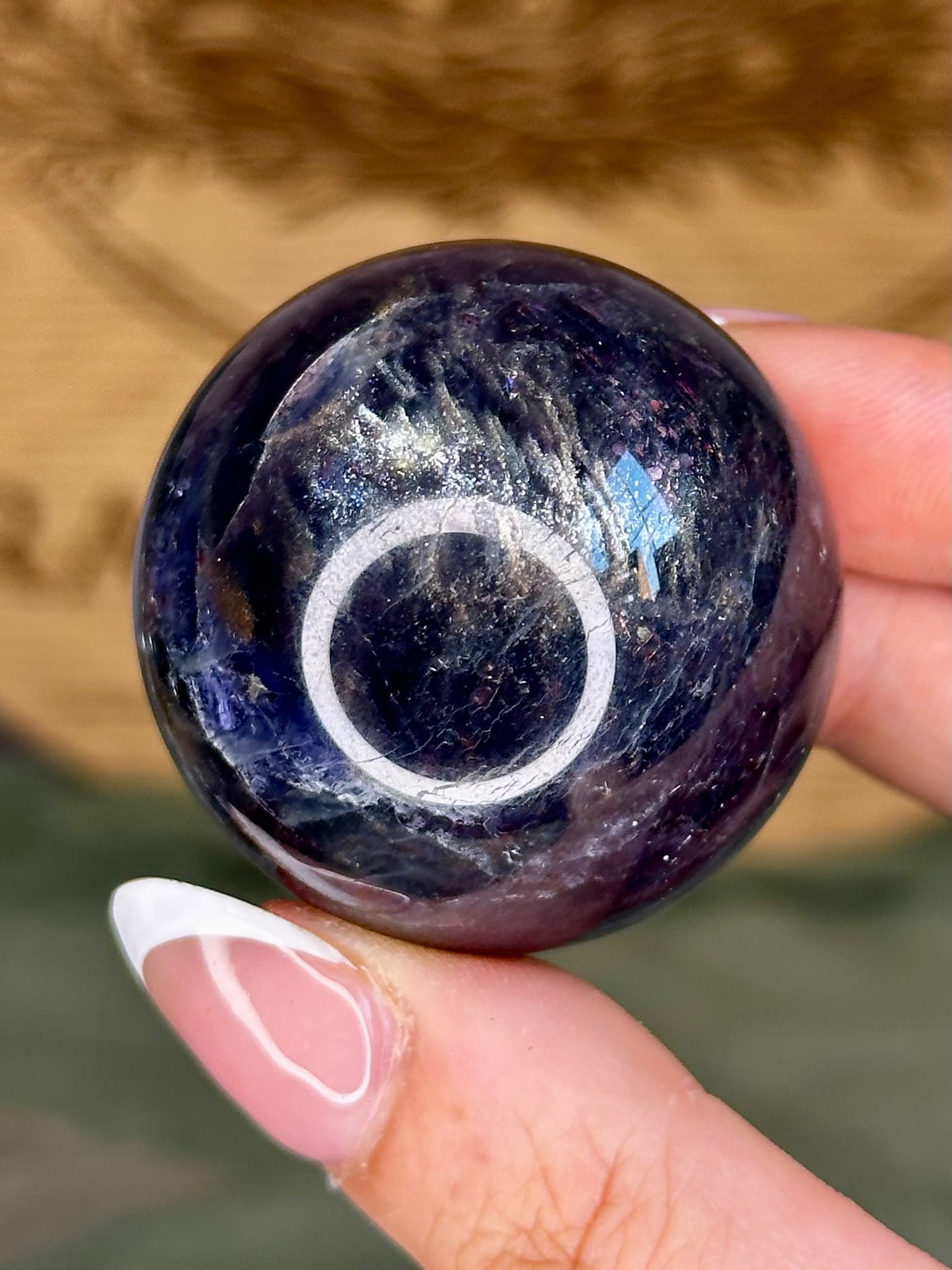 A Grade Iolite Sphere
