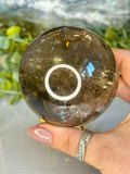 Large Rainbow Smokey Quartz Sphere