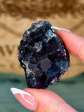 Ink Purple Cubic Fluorite - Okorusu Namibia