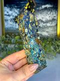 Druzy Azurite & Chrysocolla Tower