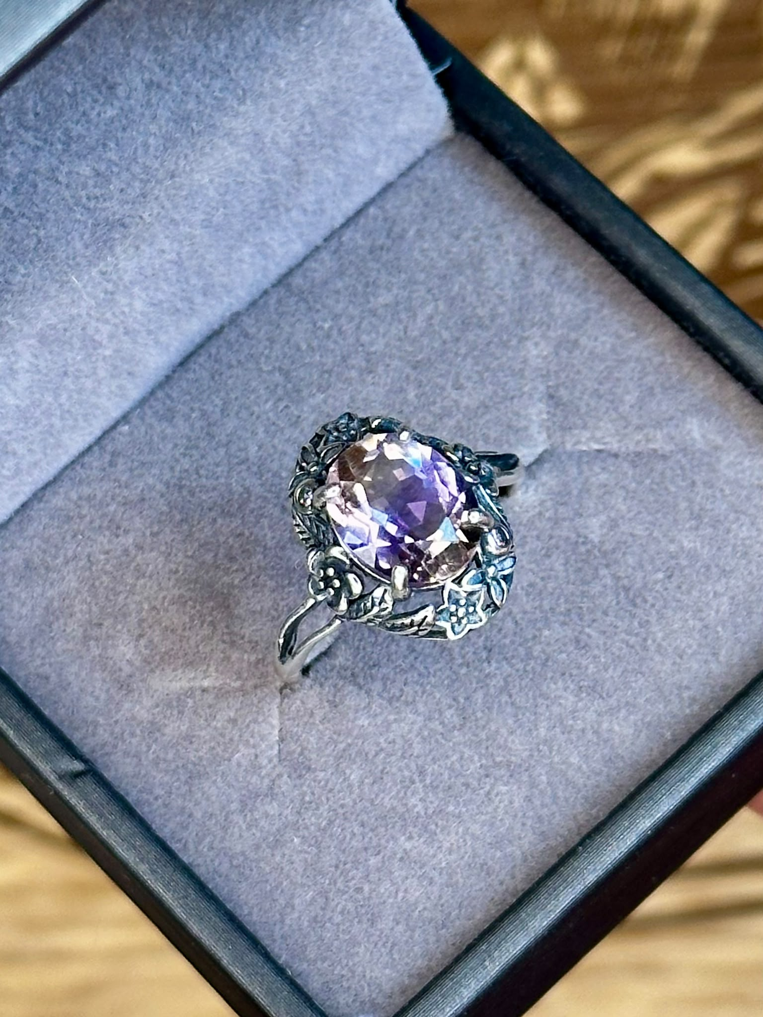S925 Crystal Rings