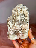 Pink Apophyllite with Pink Chalcedony & Cream Heulandite
