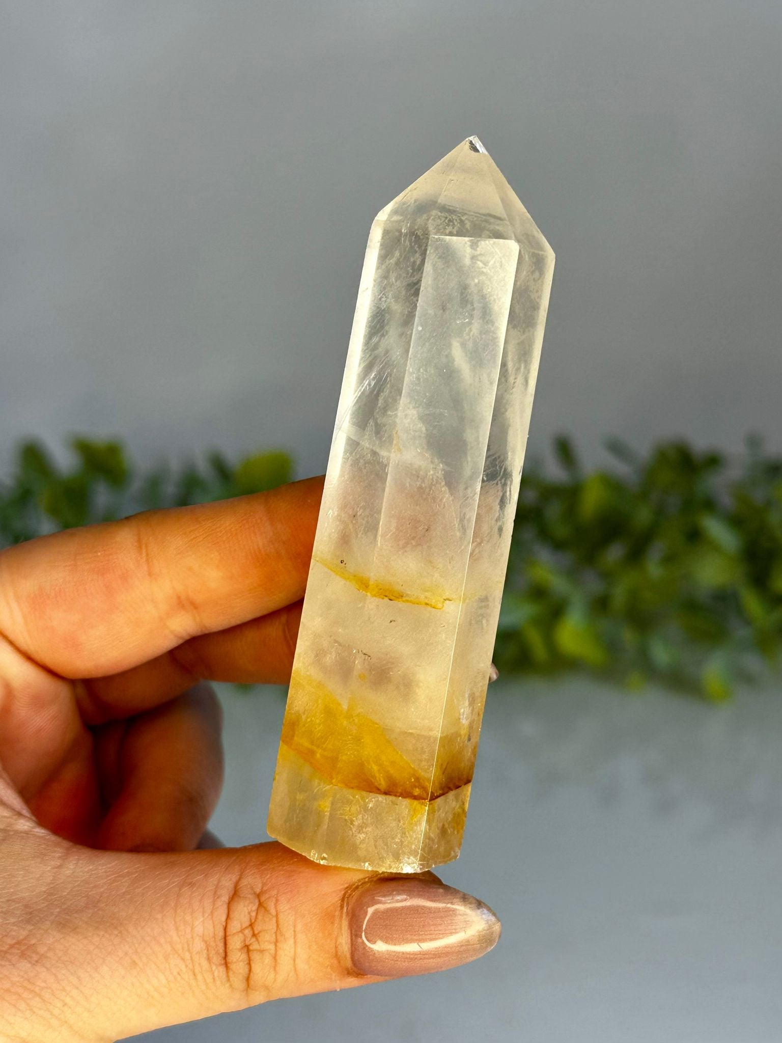 Golden Healer Quartz Point