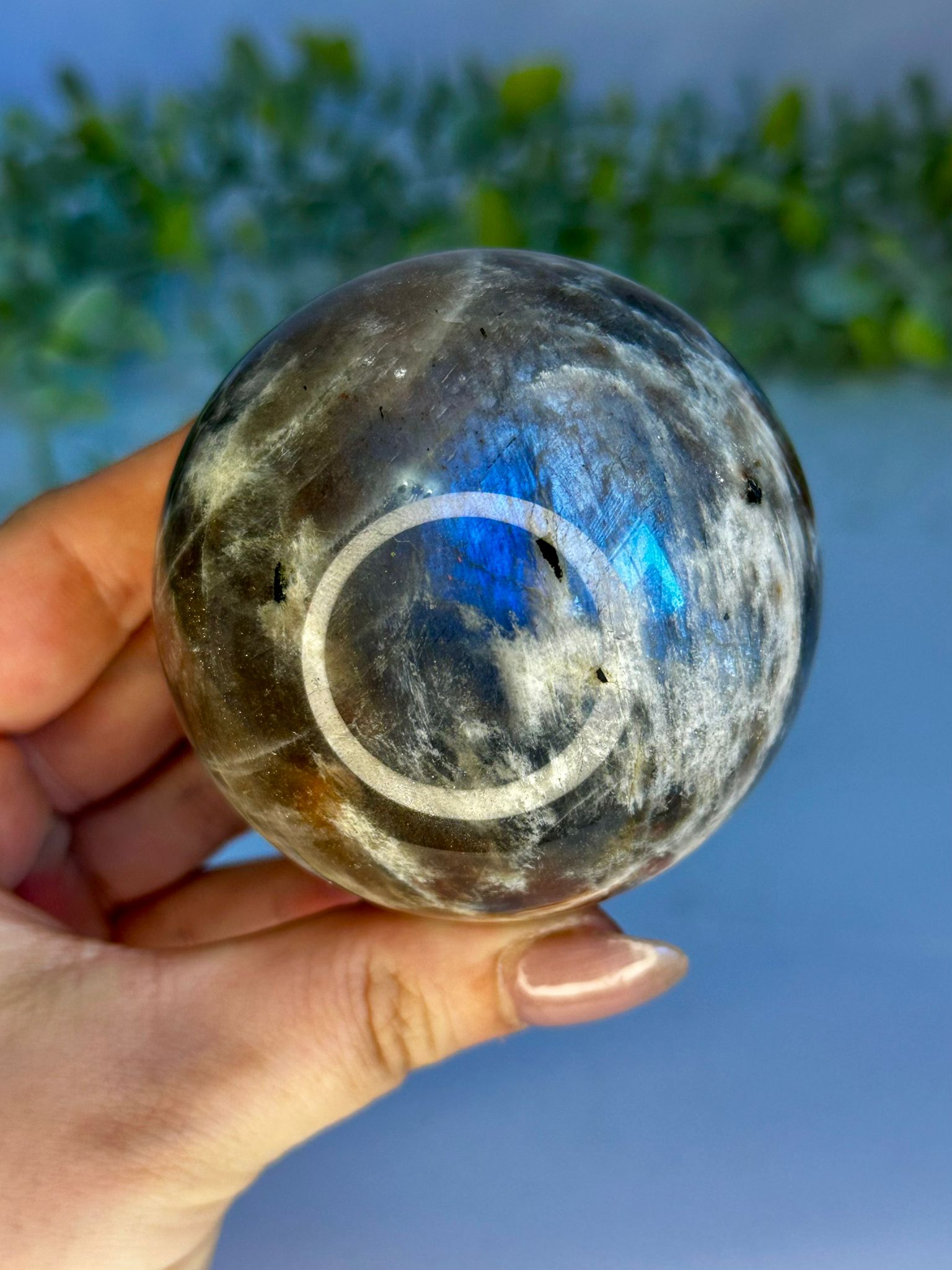 High Quality Sunstone x Moonstone Sphere