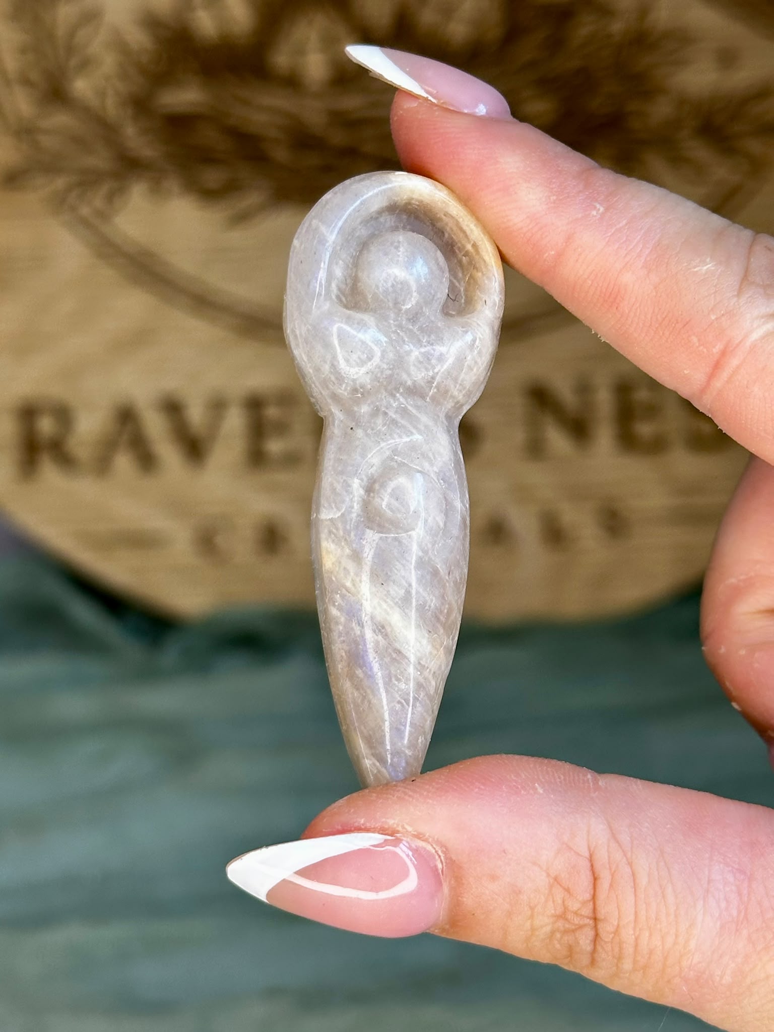 Crystal Goddess Carving - Pick Your Own