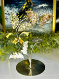 Eighth Vein Ocean Jasper Butterfly Display Stand