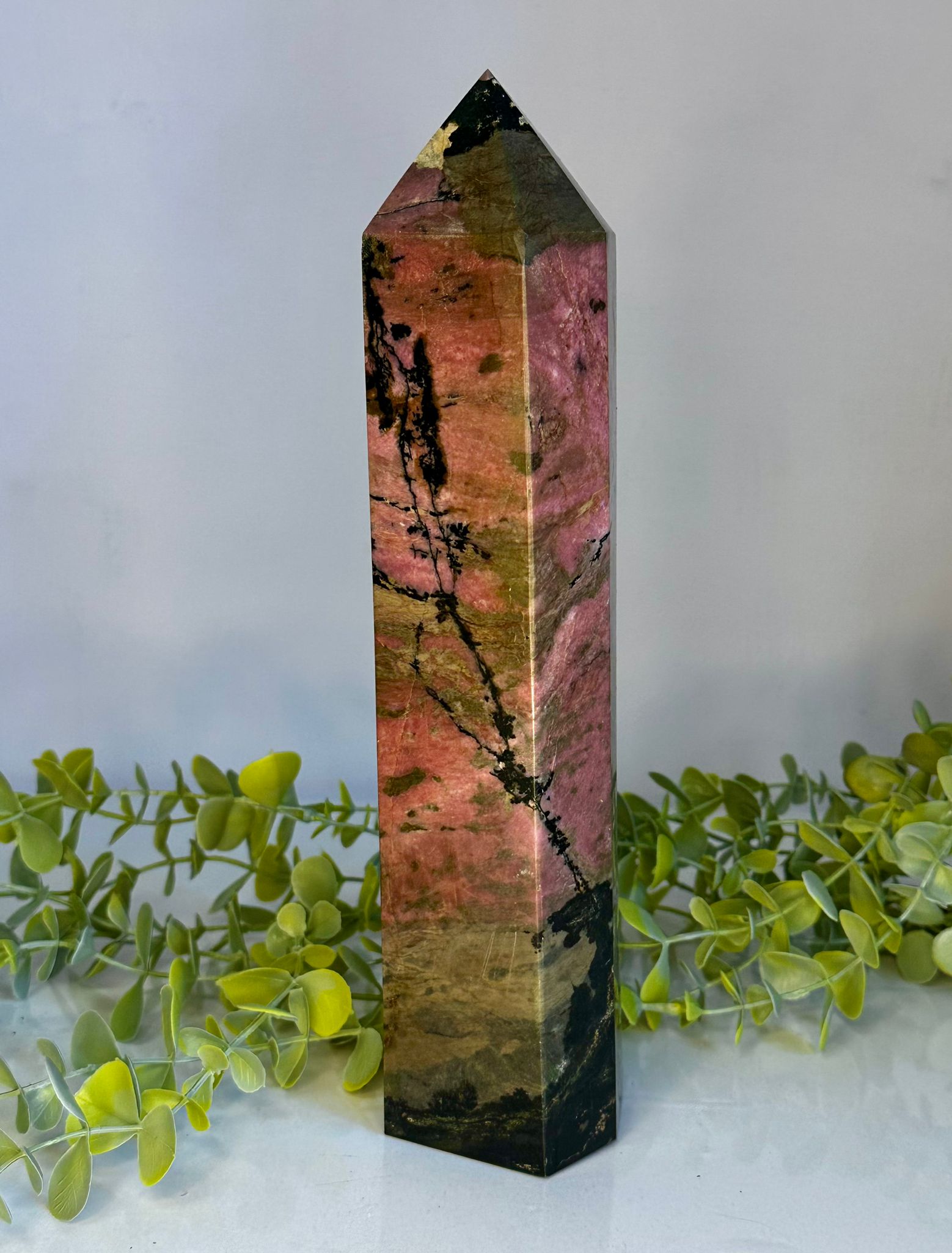 XL Rhodonite Tower