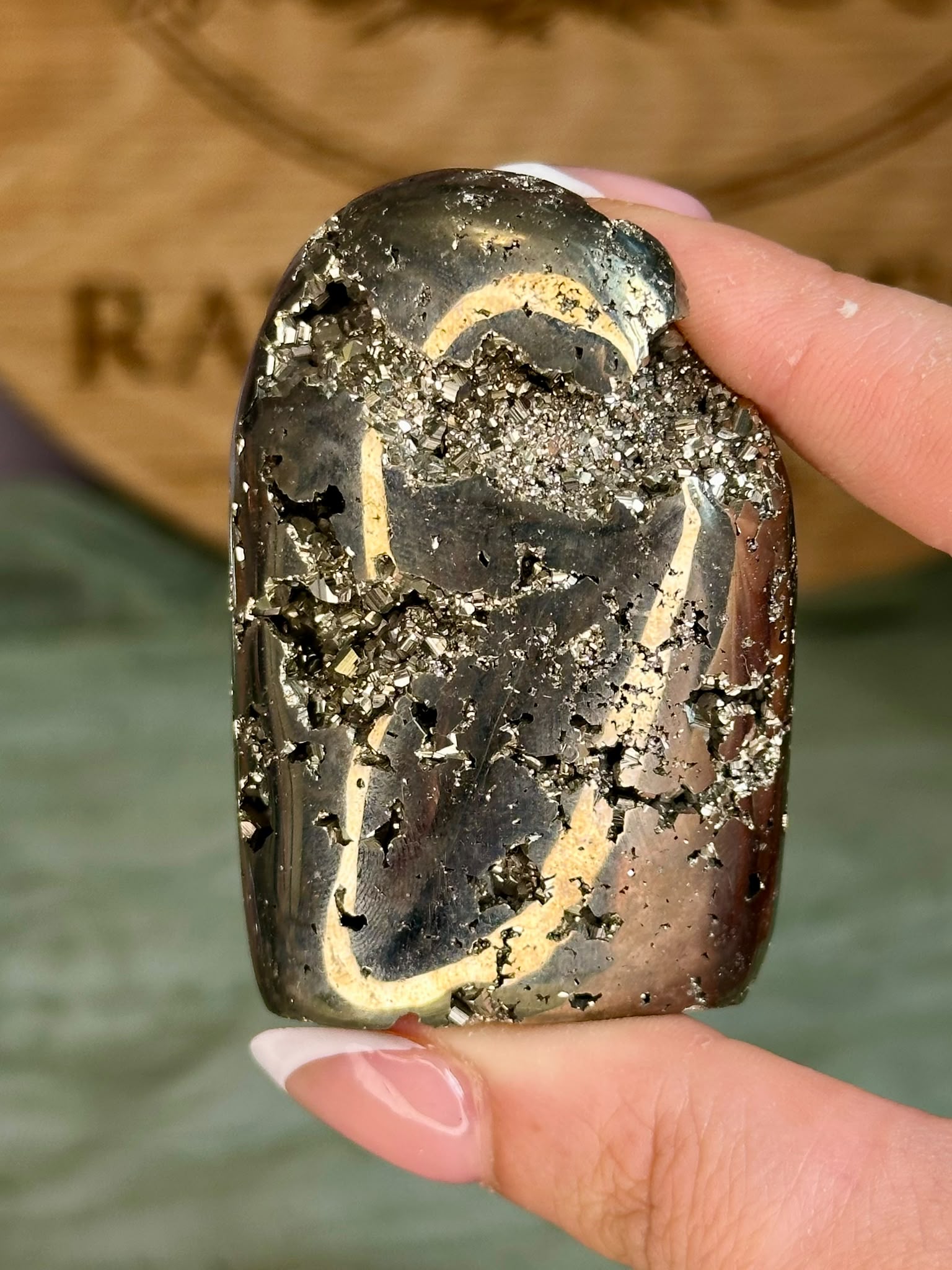 Peruvian Pyrite Freeform
