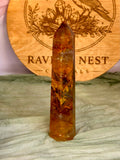 Large Golden Healer Quartz Tower