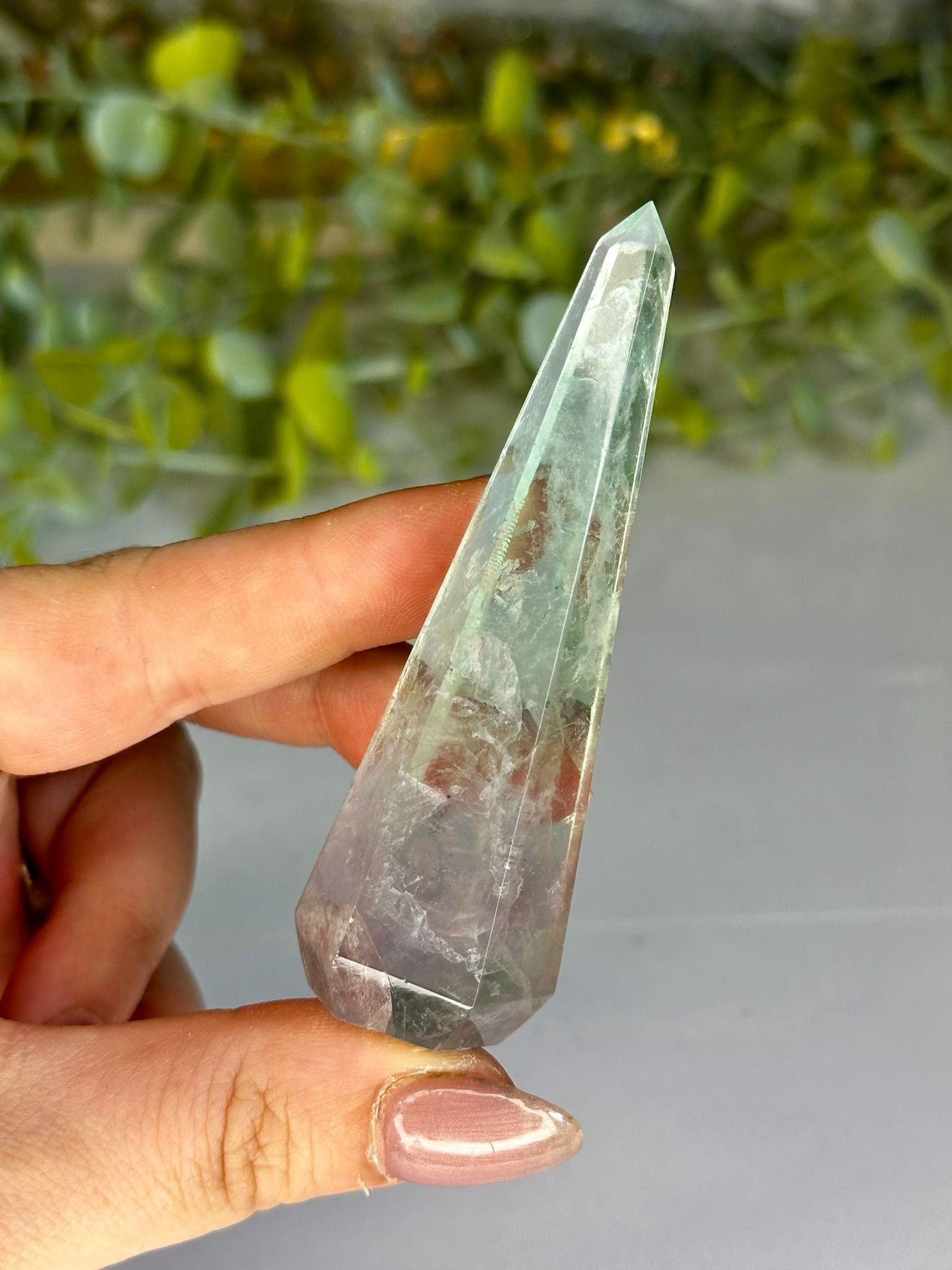 Fluorite Ring Holder Tower