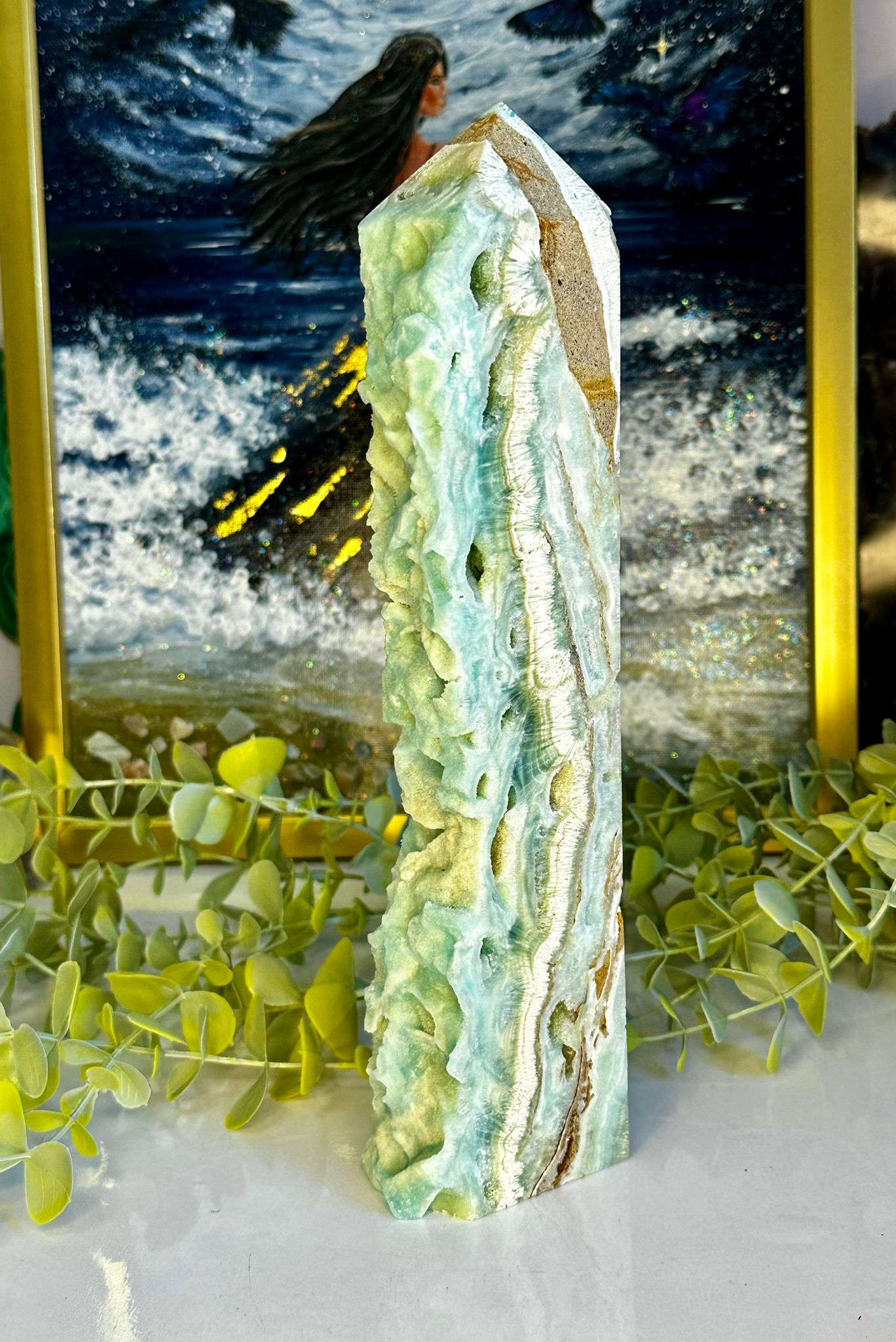 Large Hemimorphite Tower