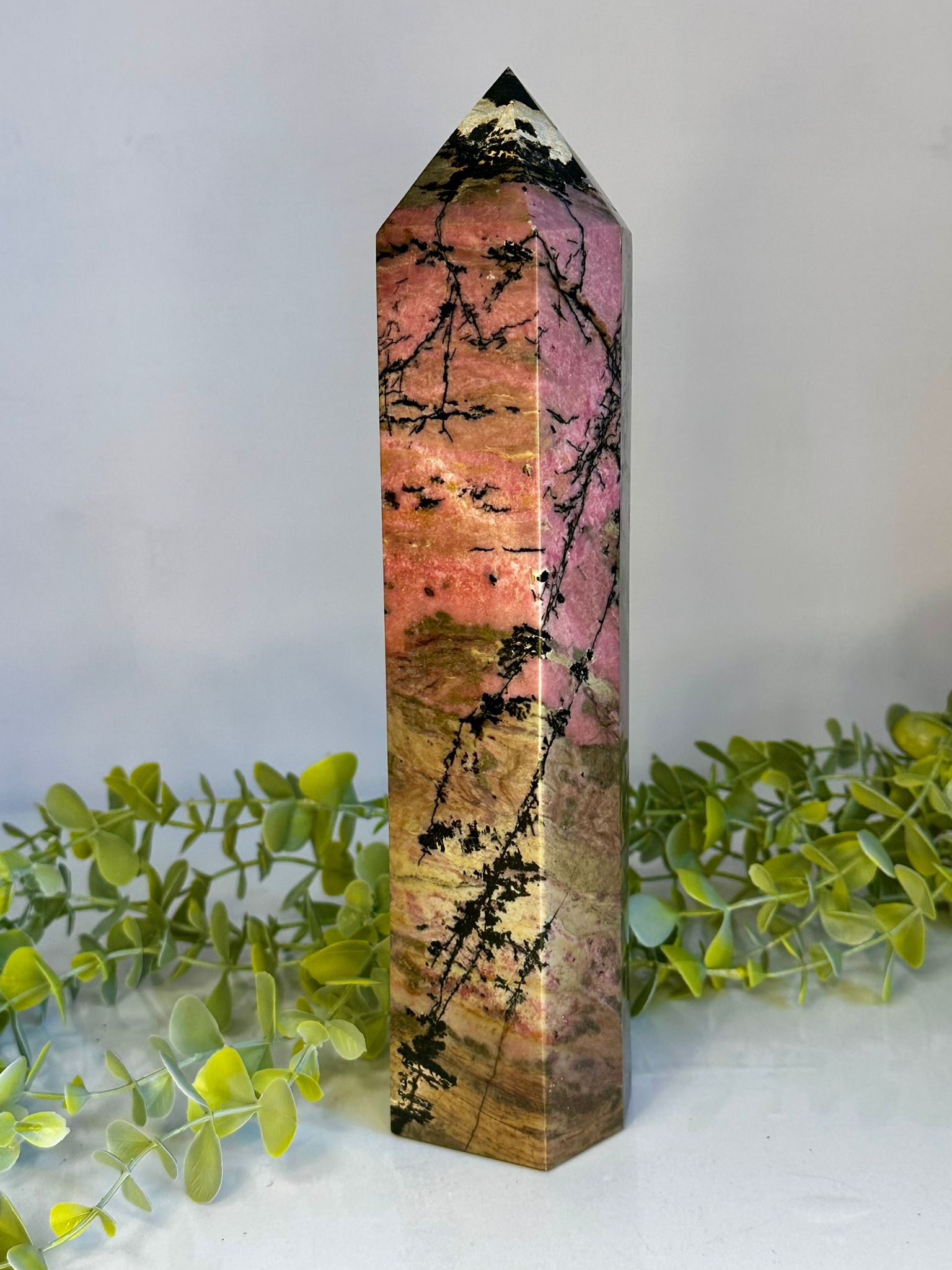 XL Rhodonite Tower