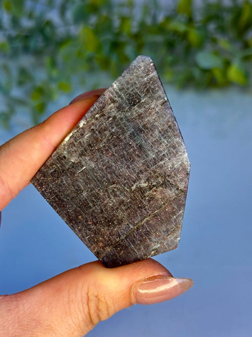 Bloodshot Iolite Freeform