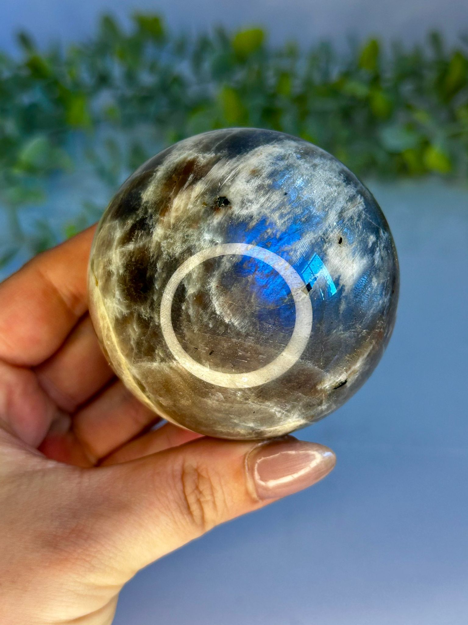 High Quality Sunstone x Moonstone Sphere