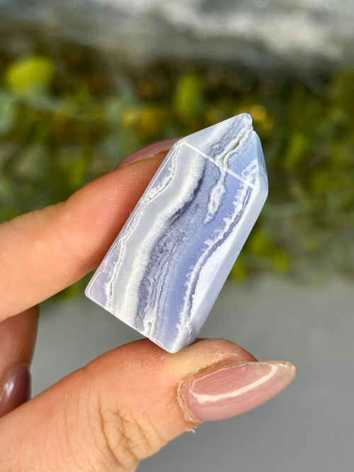 Blue Lace Agate Mini Tower