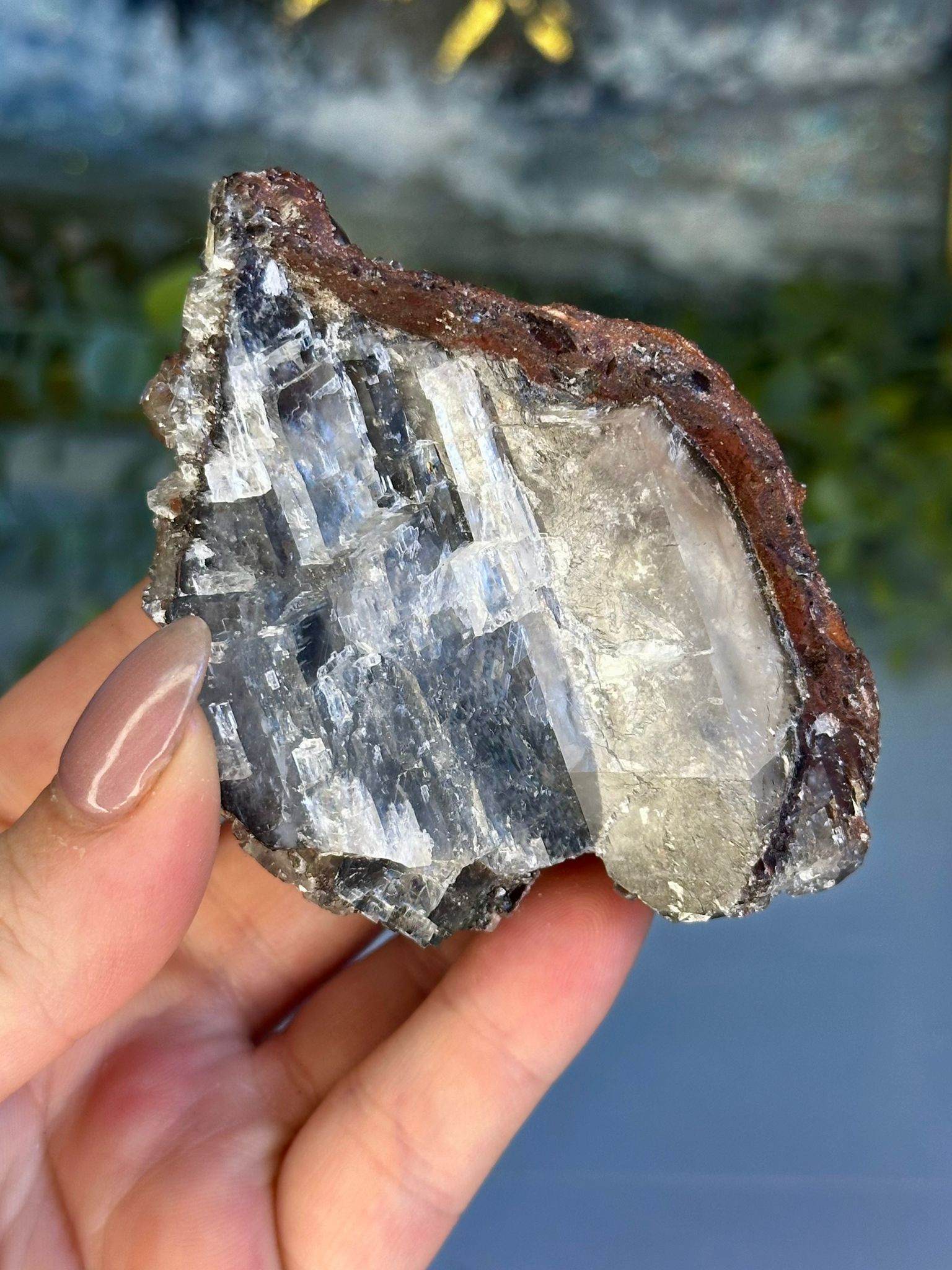 High Grade Congolese Chocolate Calcite Cluster