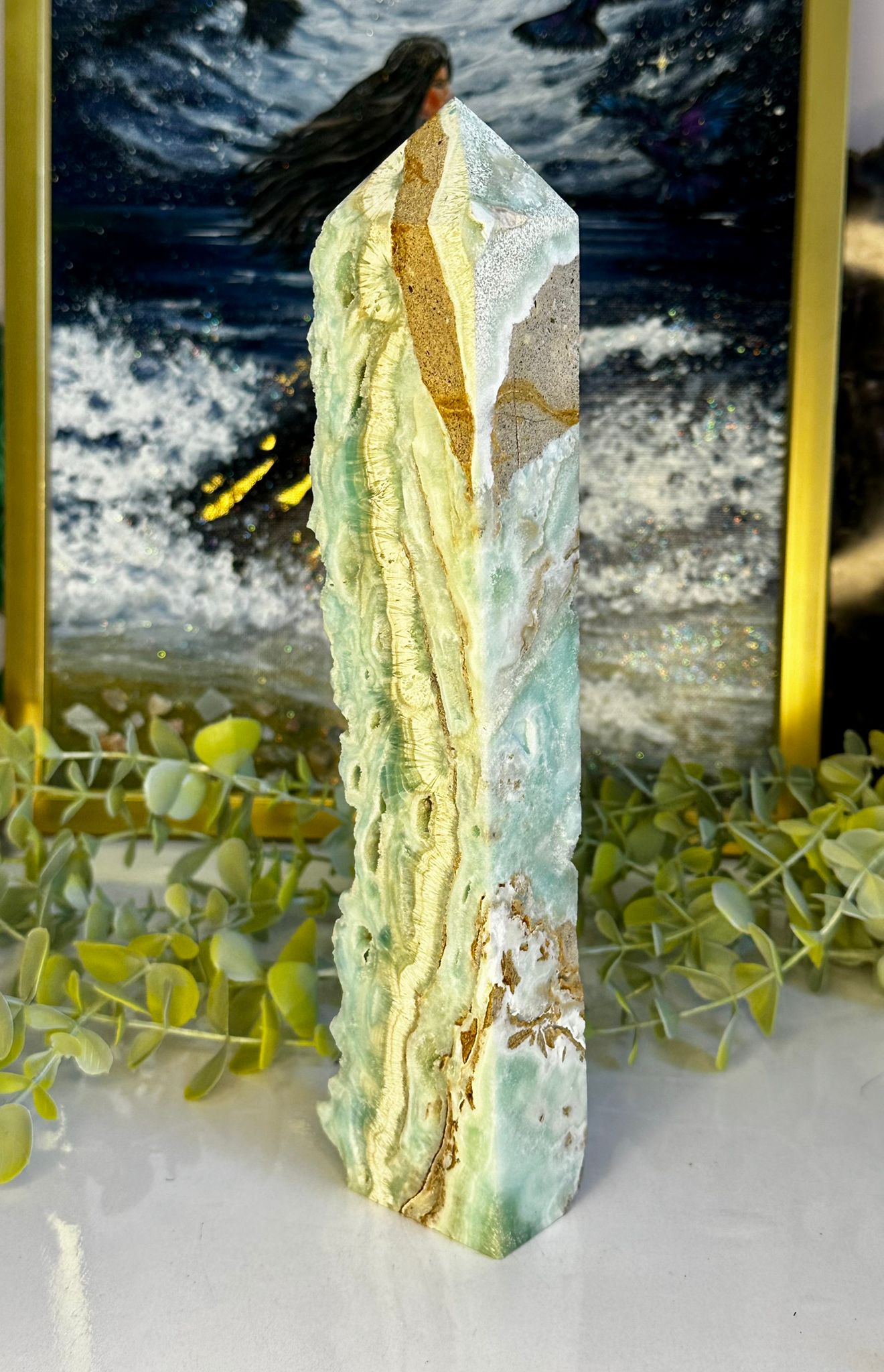 Large Hemimorphite Tower