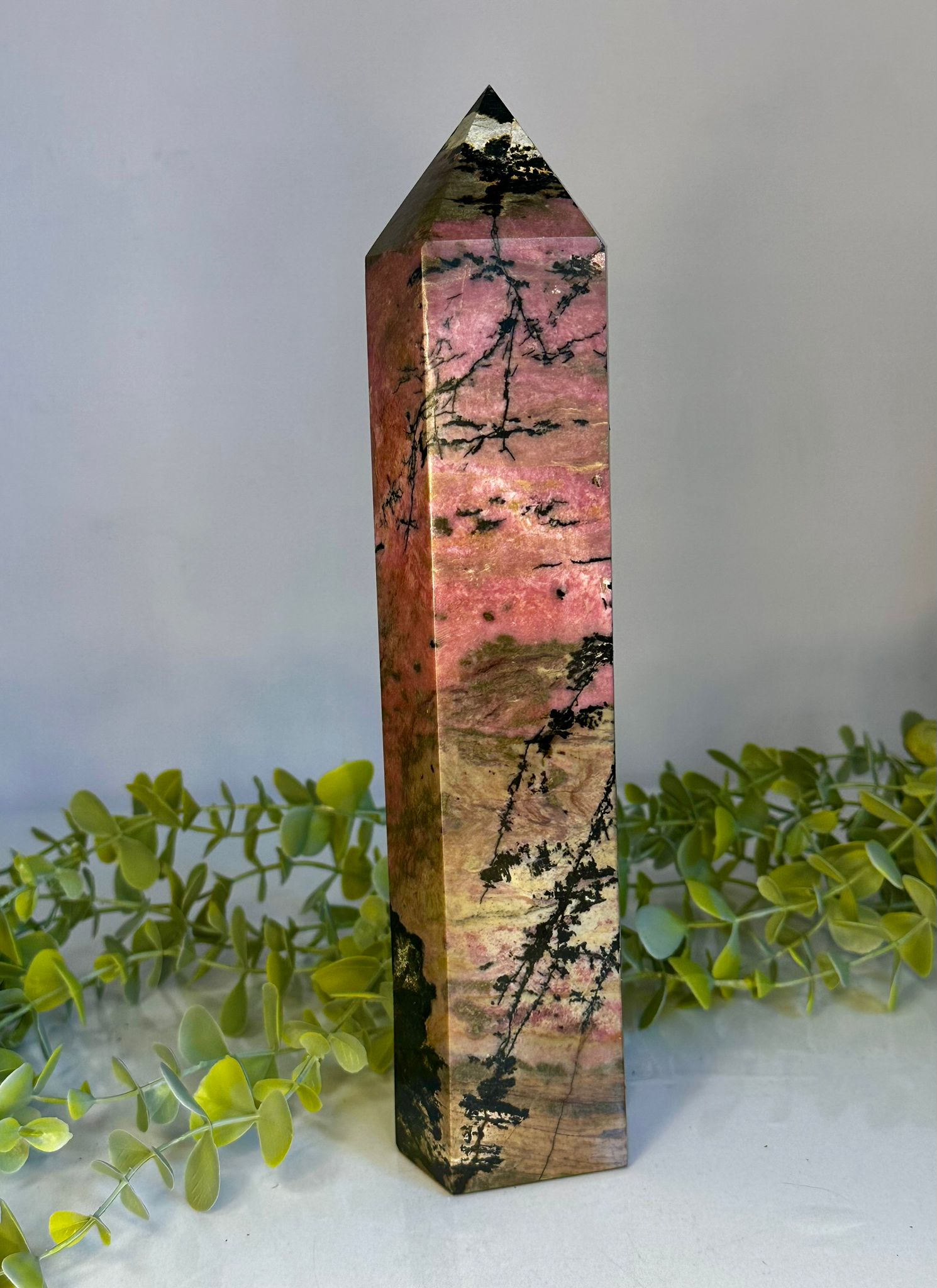 XL Rhodonite Tower