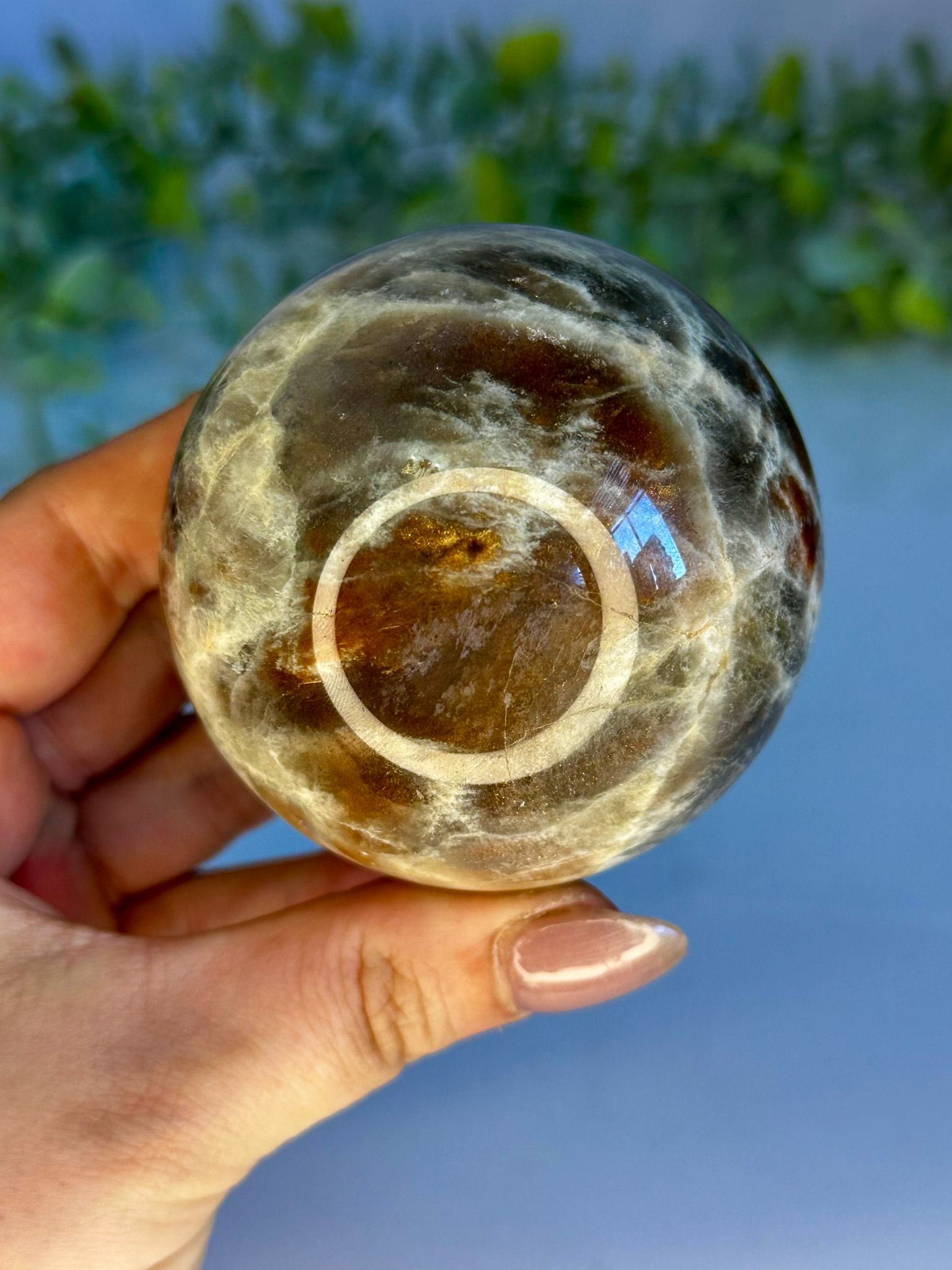 High Quality Sunstone x Moonstone Sphere