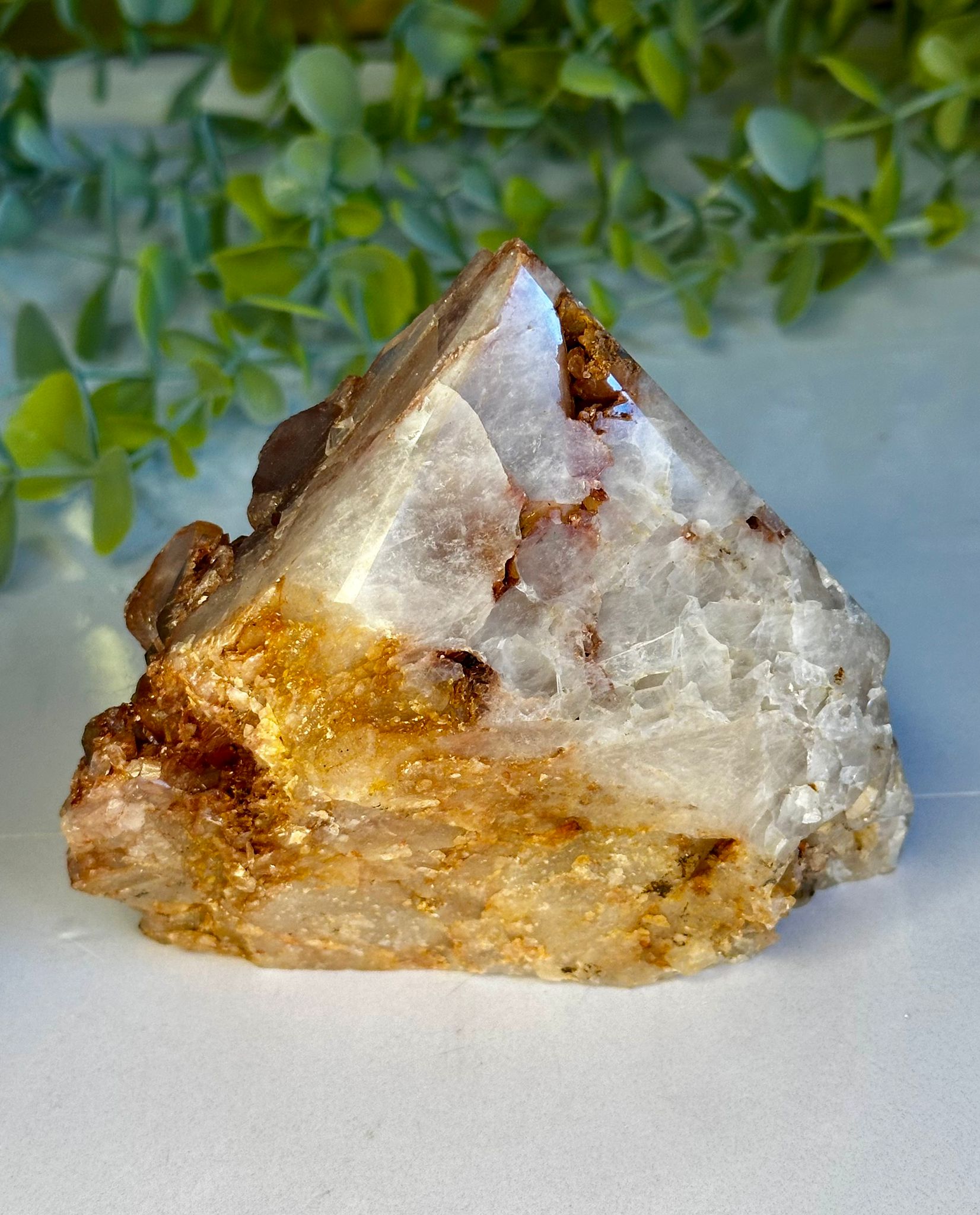 Large Hematoid Quartz Cluster