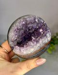 Large Amethyst Geode Sphere