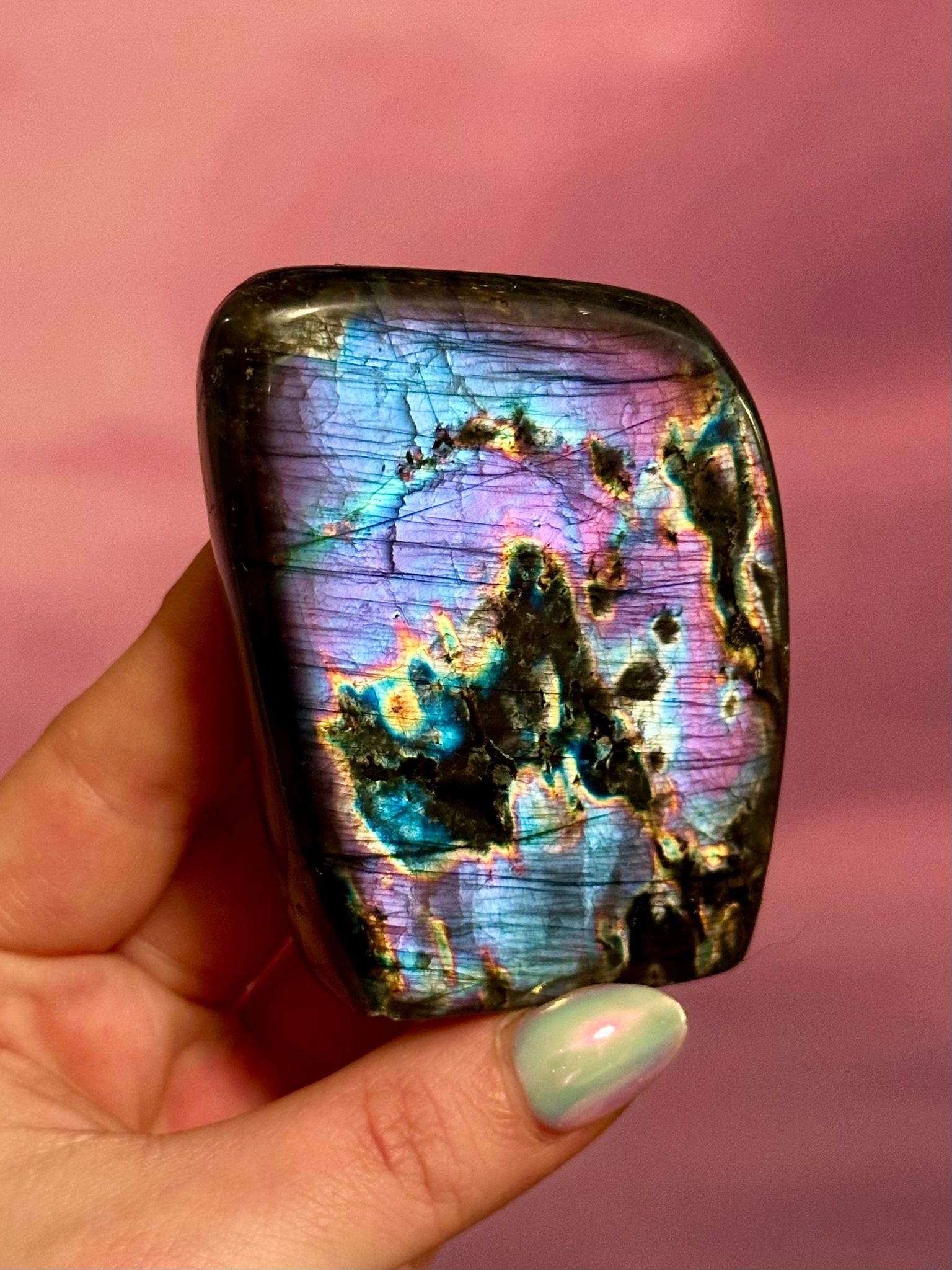 Veil of Aurora Labradorite — Astrael