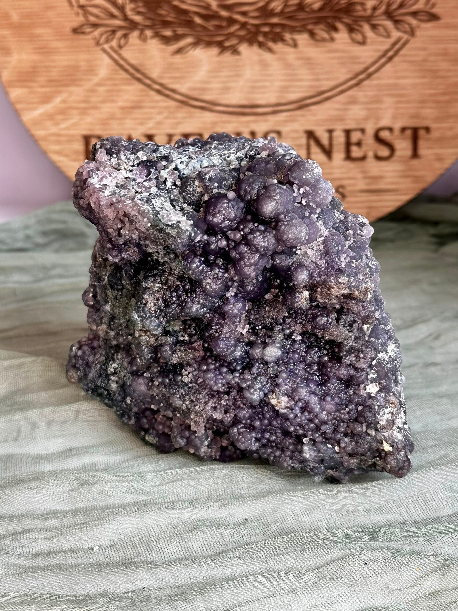 XL Bi-Colour Grape Agate Cluster