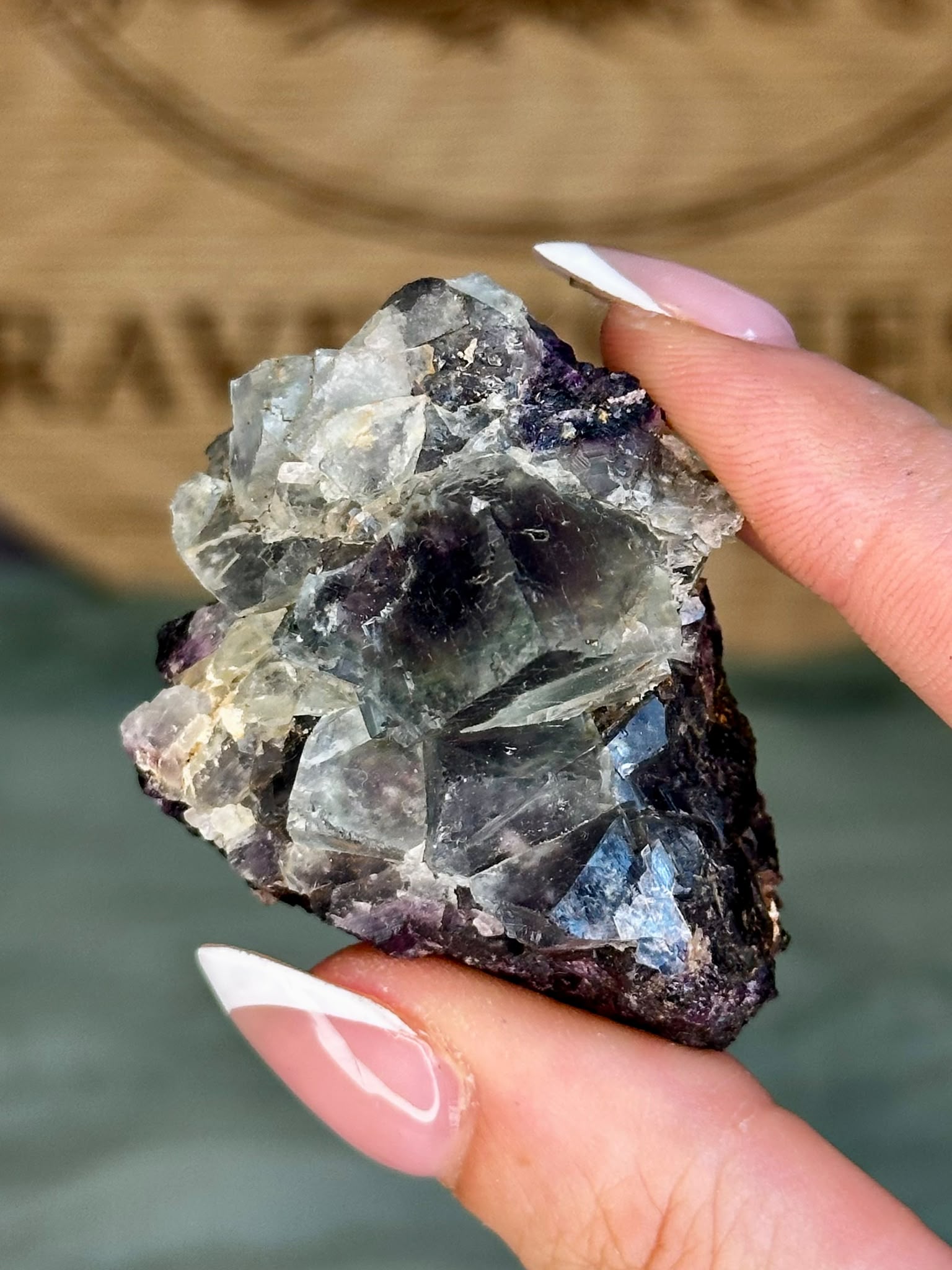Cubic Fluorite Specimen - Okorusu Namibia