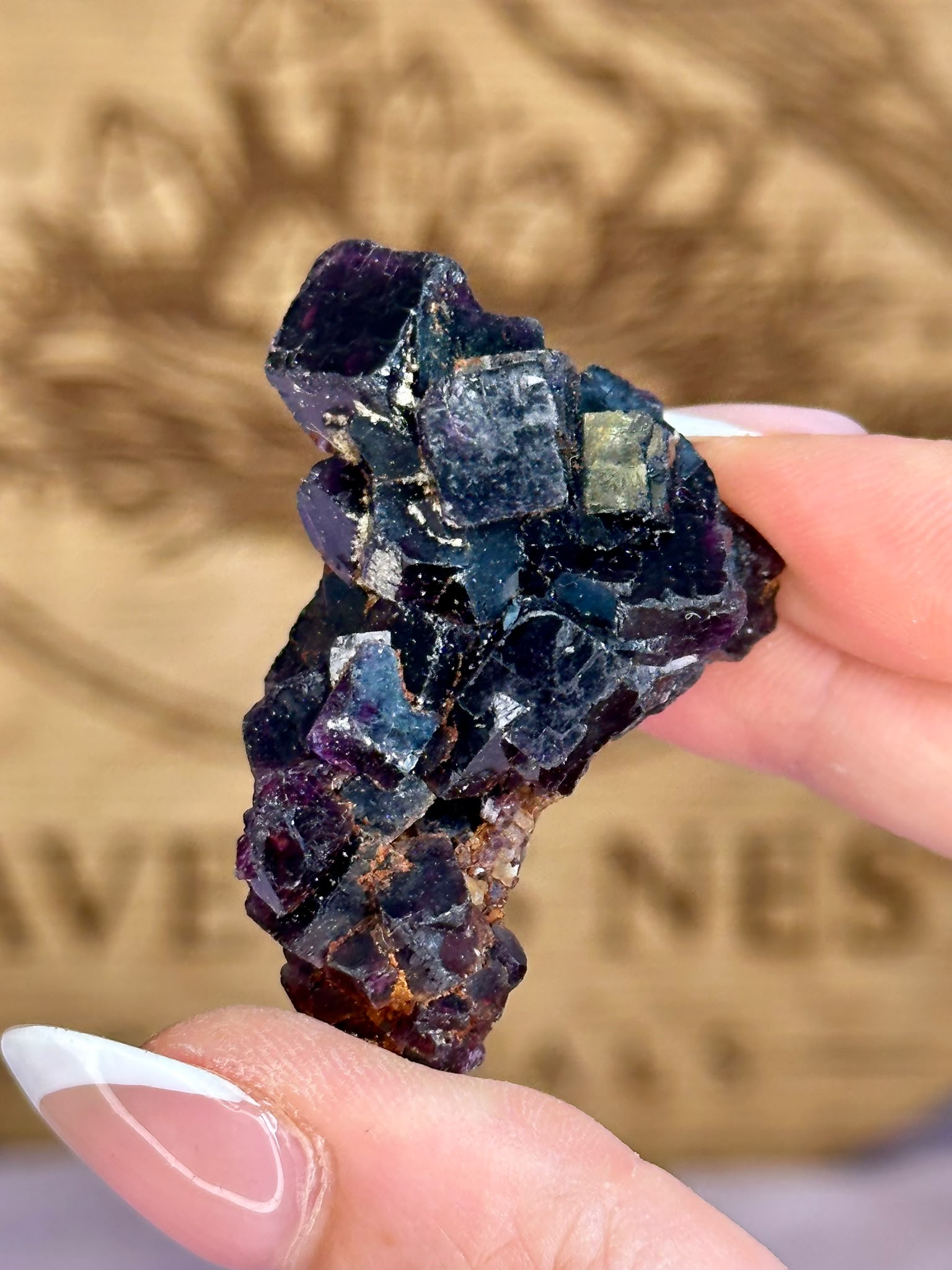 Okorusu Deep Purple Fluorite