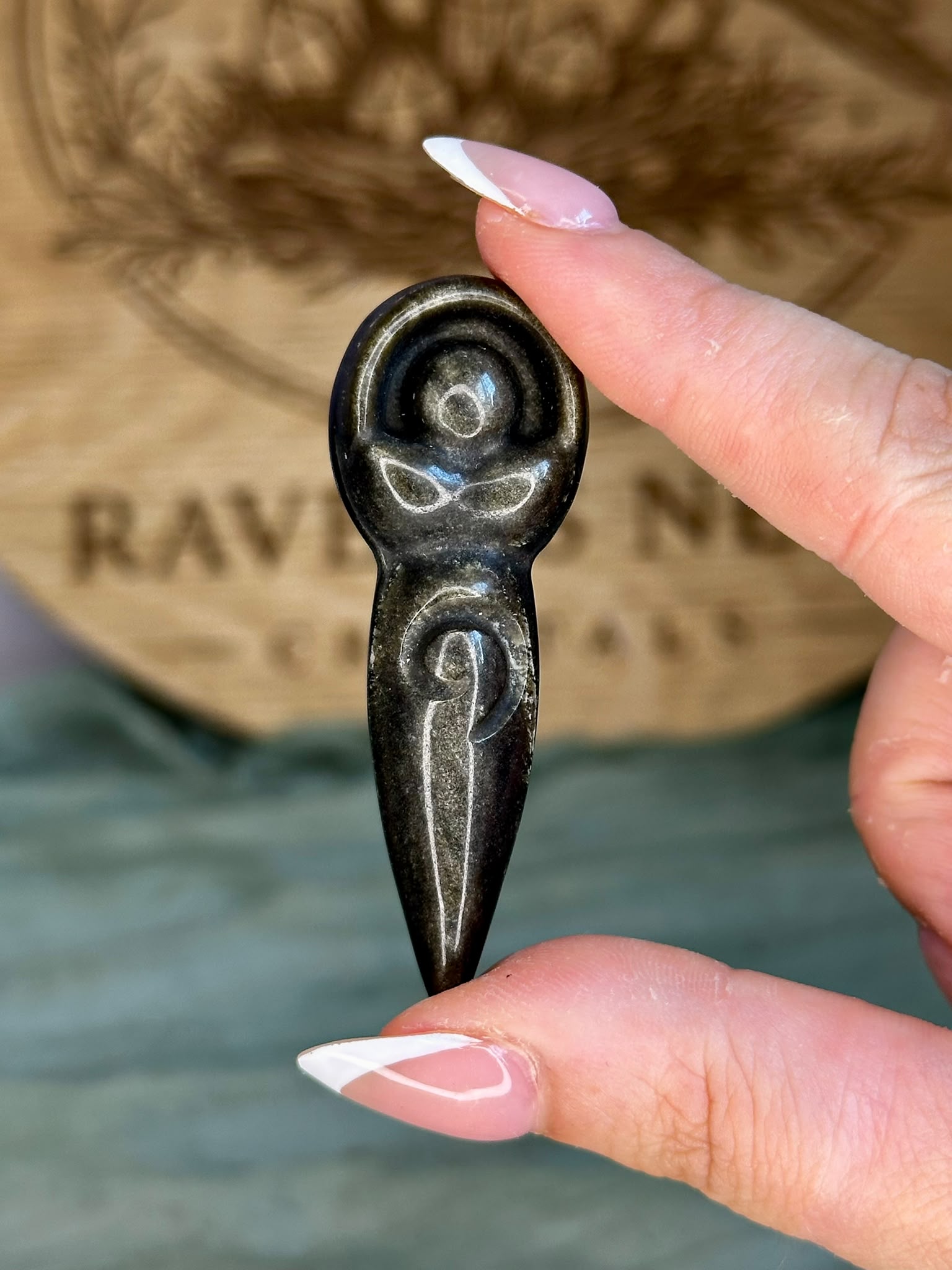 Crystal Goddess Carving - Pick Your Own