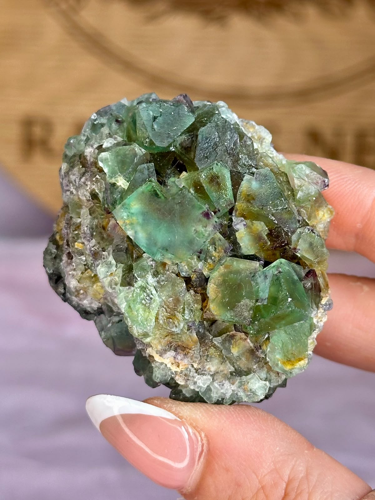 Okorusu Mint Green Fluorite