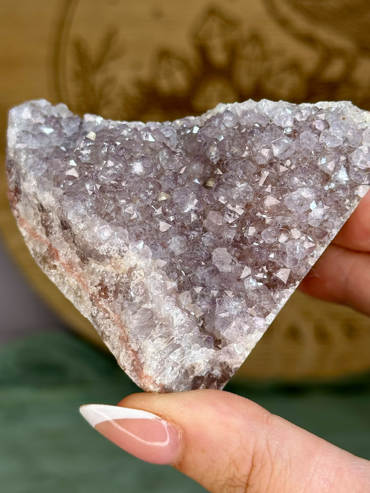 Pink Amethyst Cluster