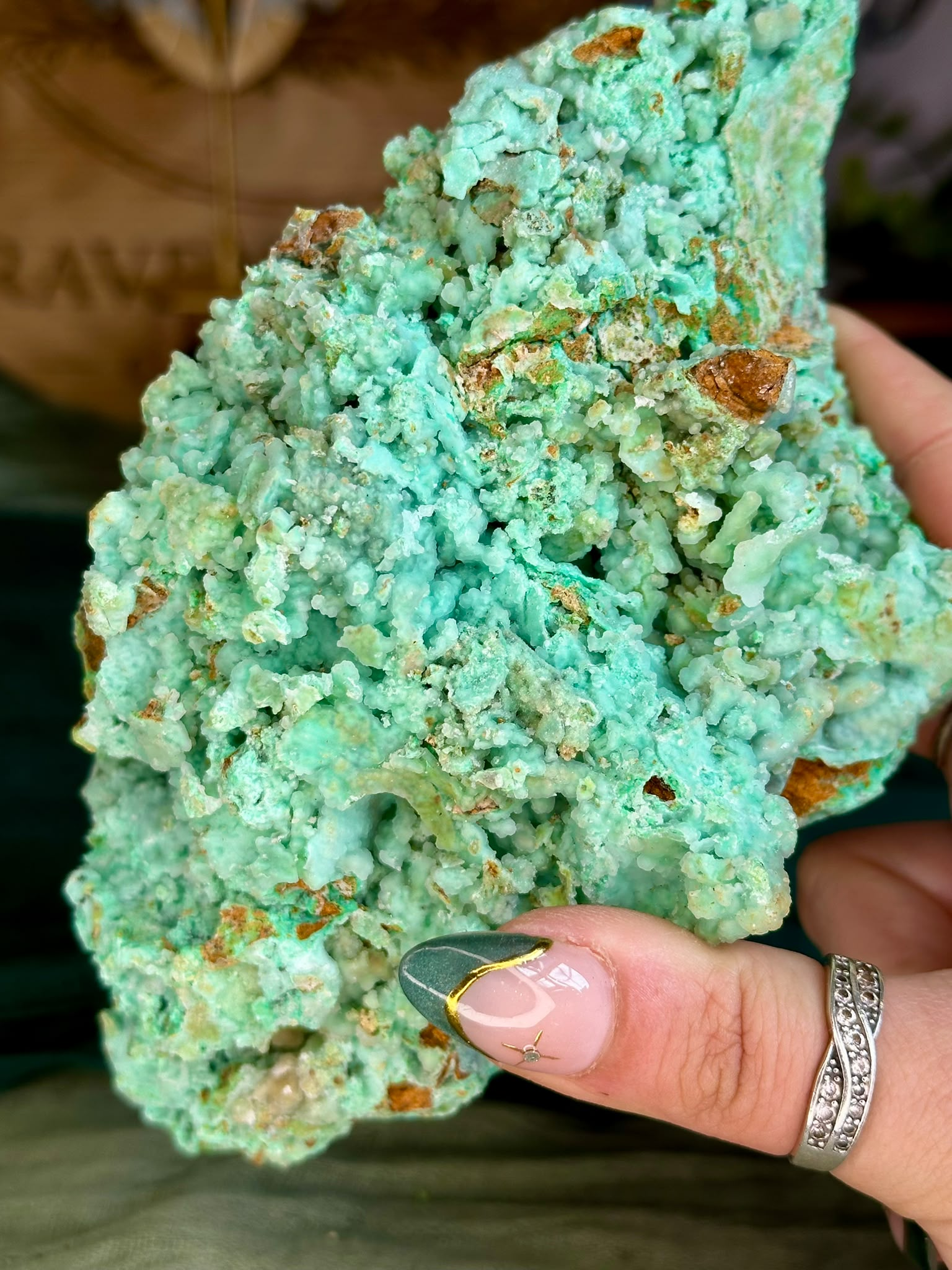 XL Statement Smithsonite Specimen