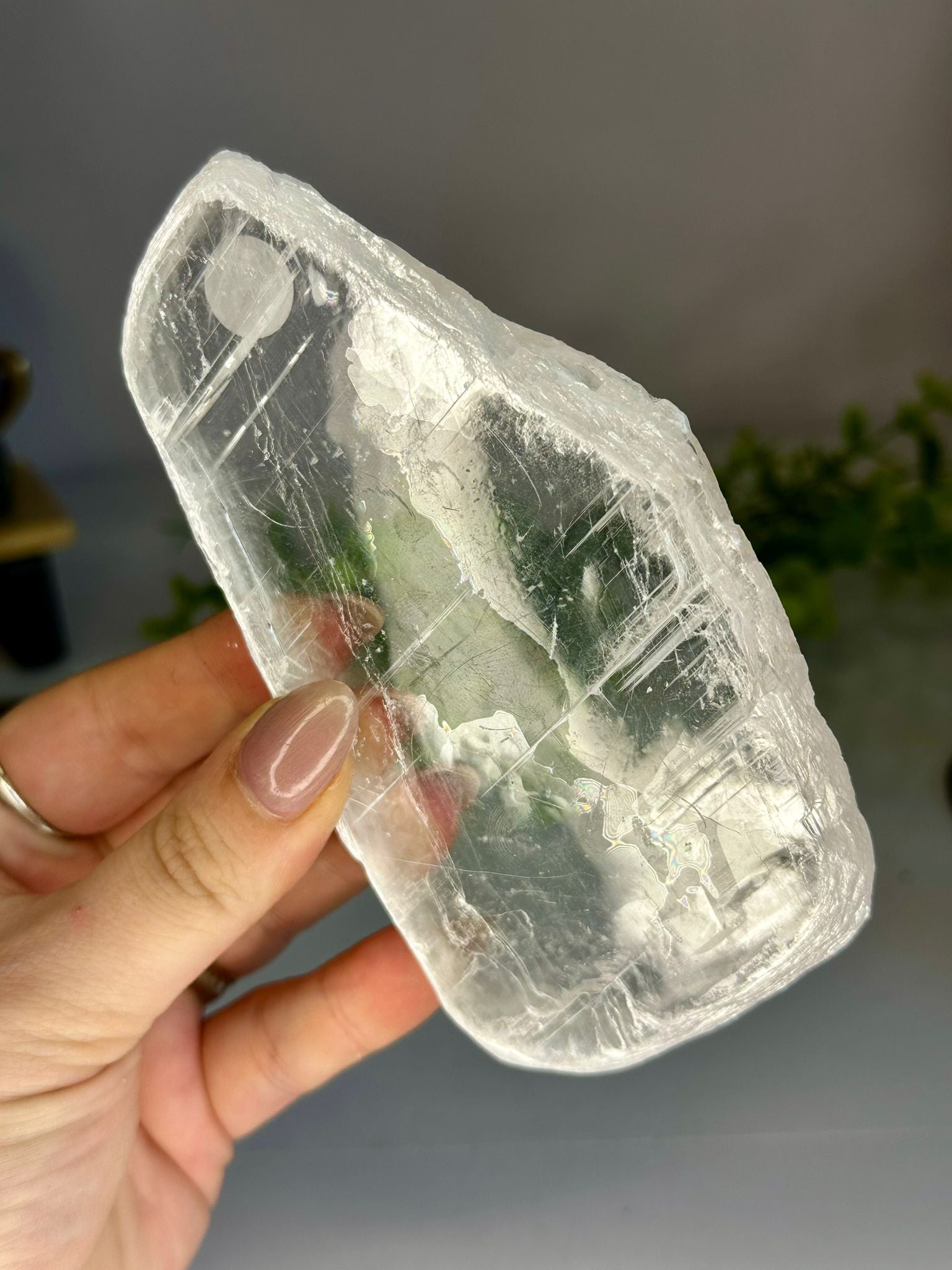 True Selenite Slab