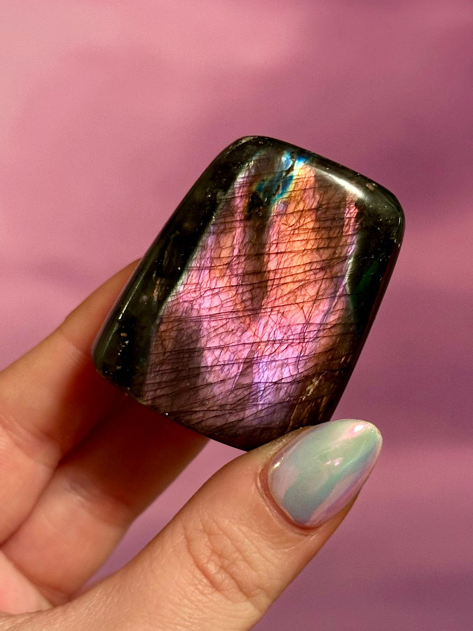 Veil of Aurora Labradorite — Solvara