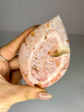 Pink Carnelian Teardrop #2