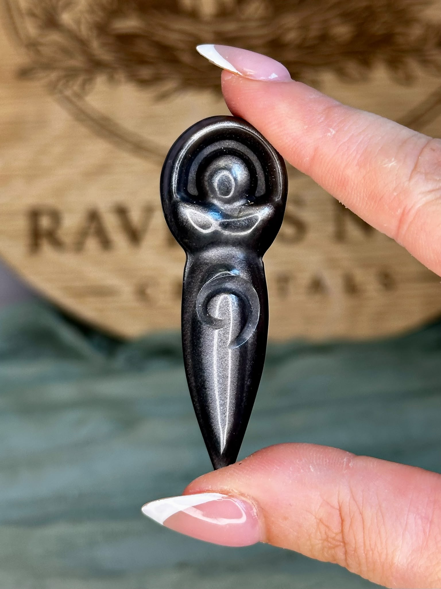 Crystal Goddess Carving - Pick Your Own