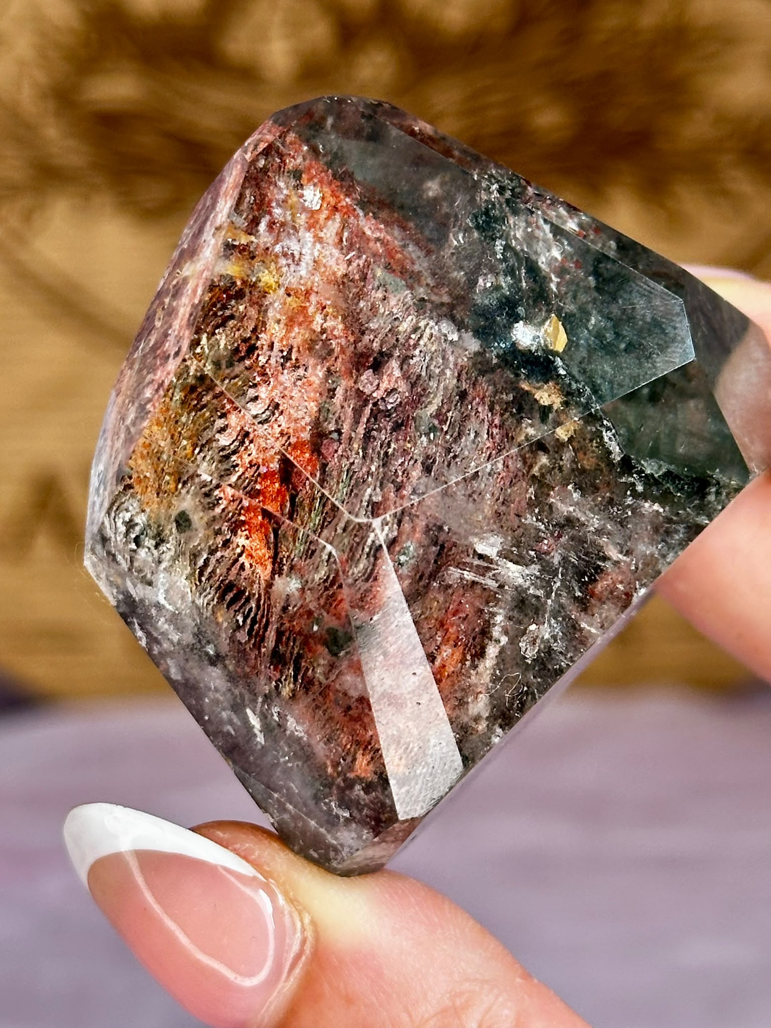 High Quality Garden Quartz Freeform