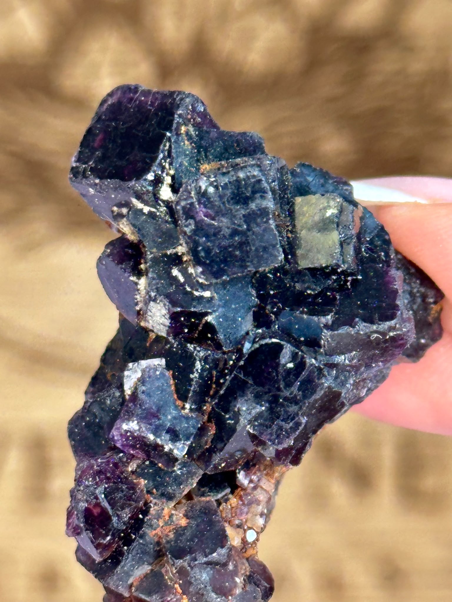 Okorusu Deep Purple Fluorite