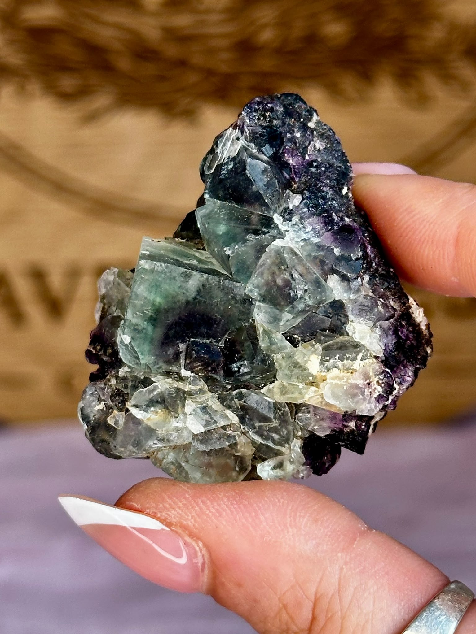 Okorusu Bi Colour Fluorite