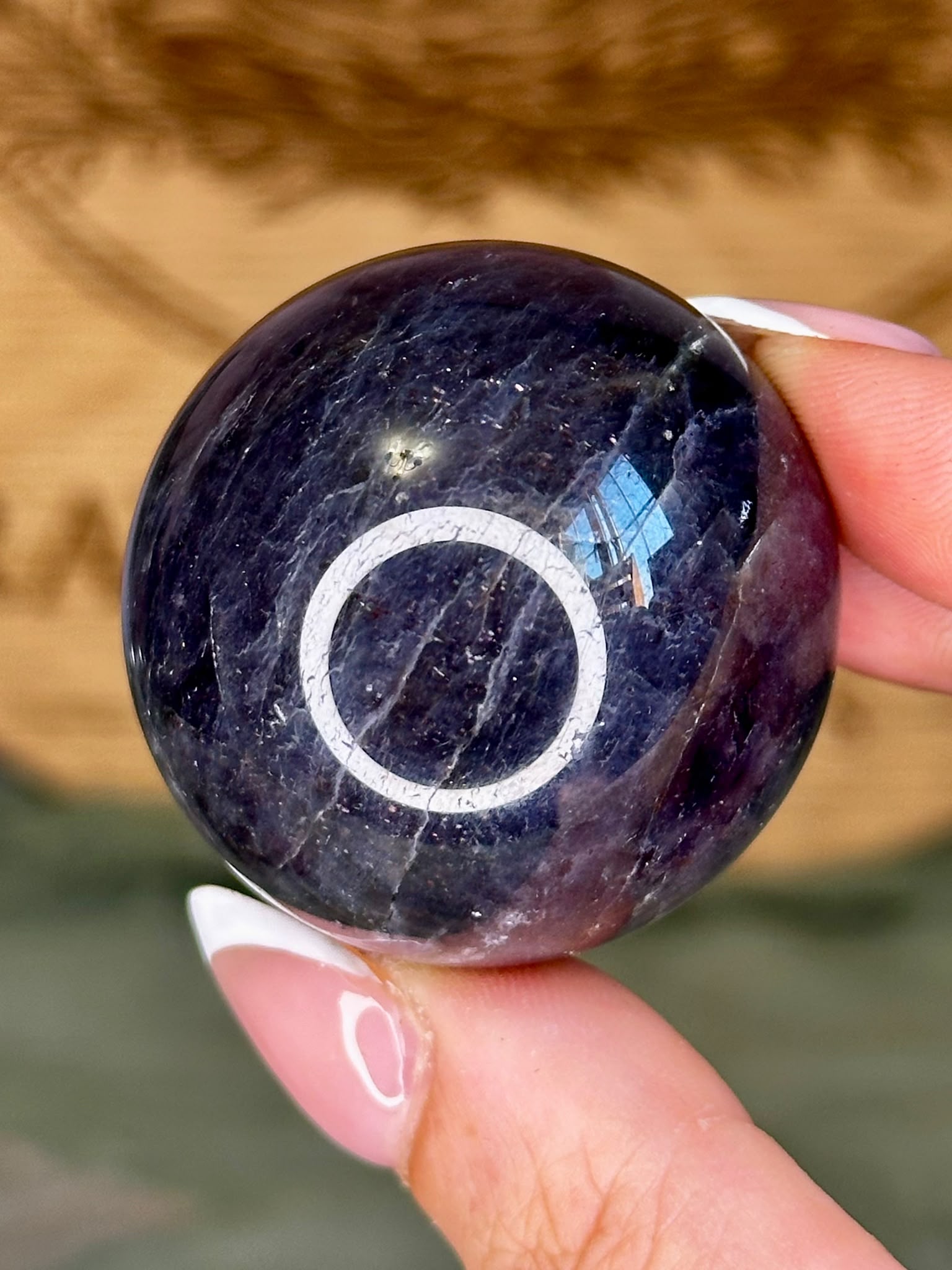 A Grade Iolite Sphere